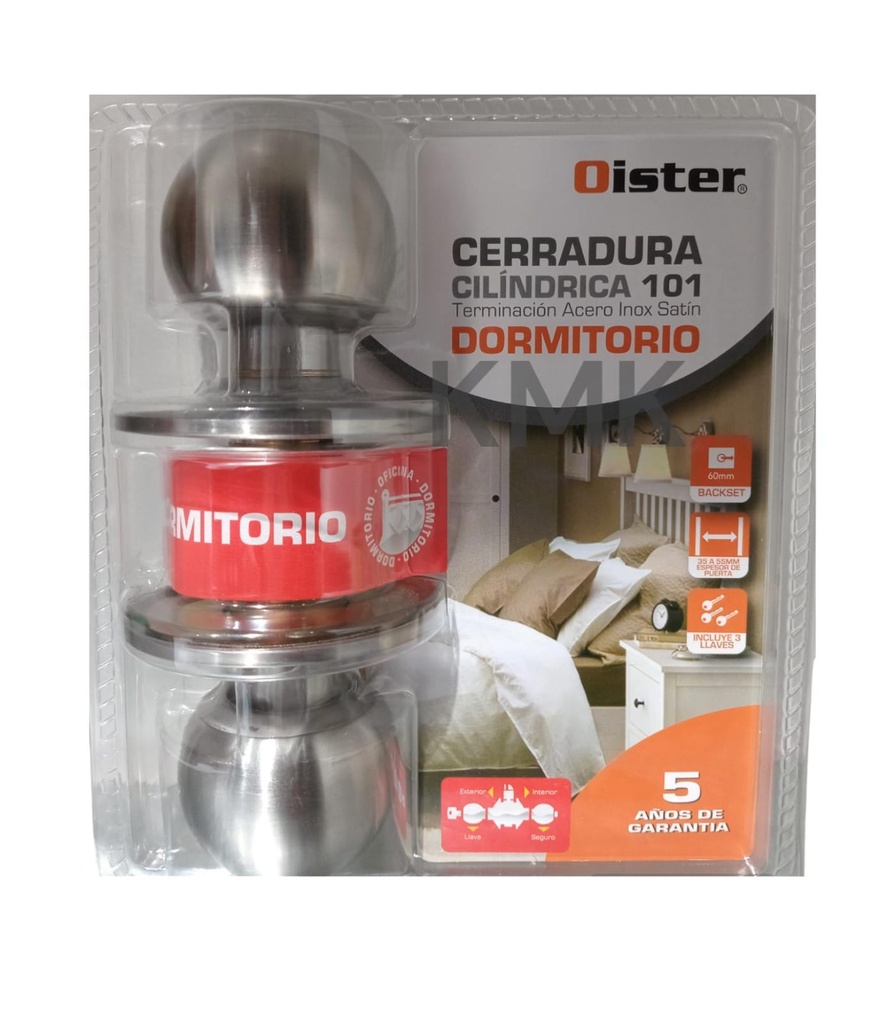 [CEDOOISTER101] CEISTER101-CERRADURA CILINDRICA OISTER 101 DORMITORIO 