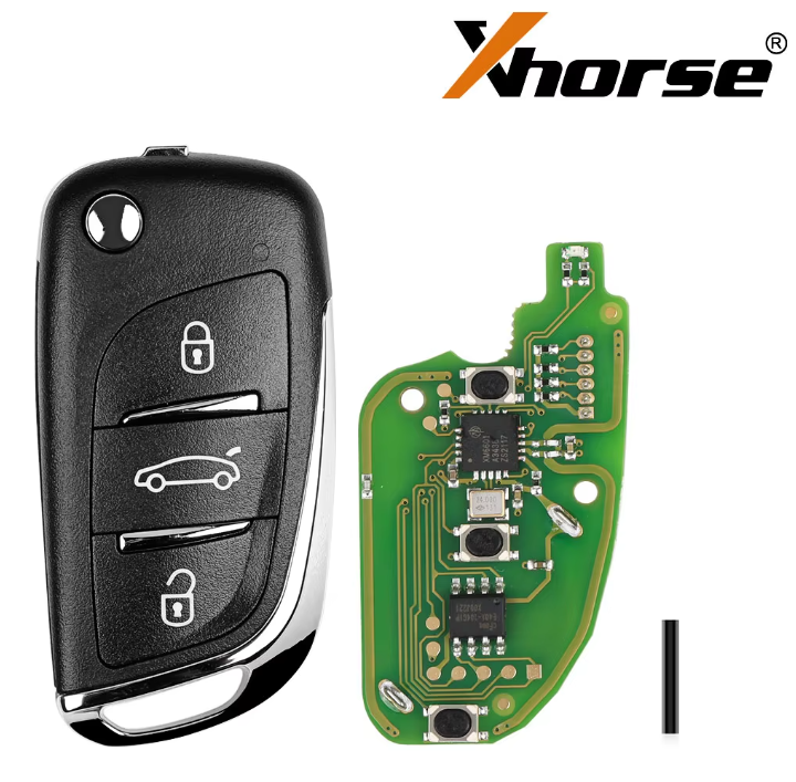 [HKSA1669] HKSA1669-XHORSE-llave remota XKDS00EN VVDI2 X002 para DS, 3 botones que funcionan con VVDI2/VVDI, MINI herramienta de llave