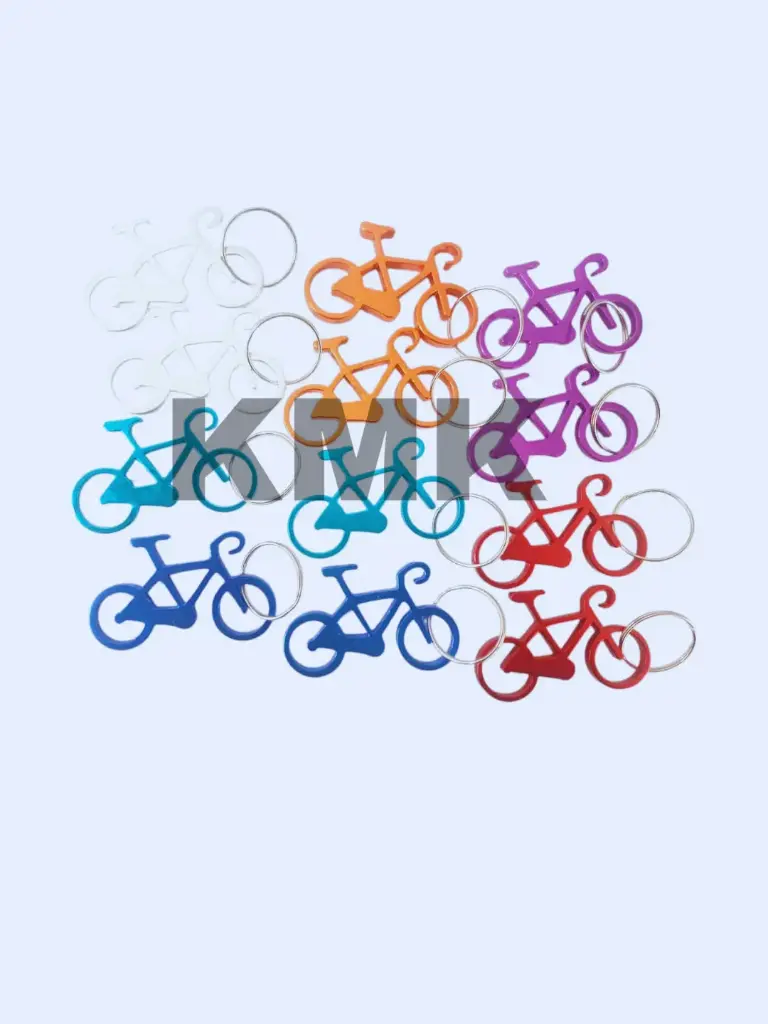 [LLBICI] LLAVERO ALUMINIO BICI SET 12 UN